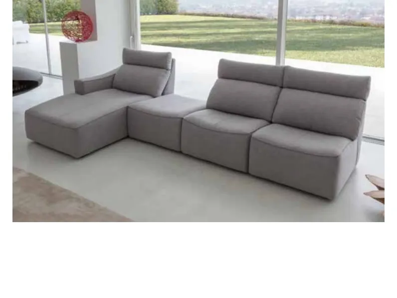 Divano Merlino di Md work in stile moderno in Offerta Outlet