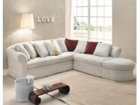 Divano Angolare modello Classico italiano mod margherita di Md work a prezzi outlet
