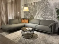 Divano in Tessuto stile moderno modello Divano ditre italia scontato - 46%