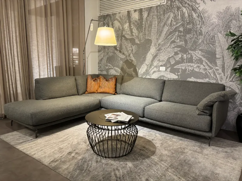 Divano in Tessuto stile moderno modello Divano ditre italia scontato - 46%