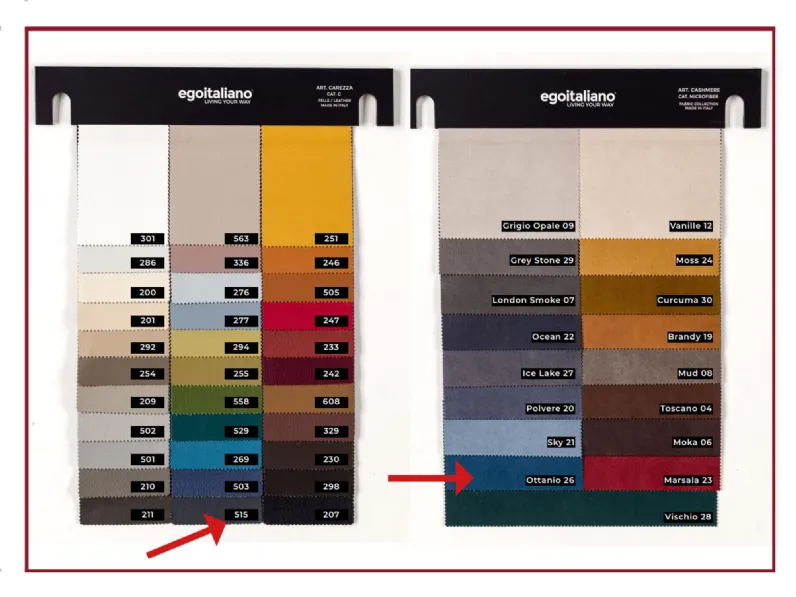 Divano in Tessuto stile design modello Martine scontato - 34%
