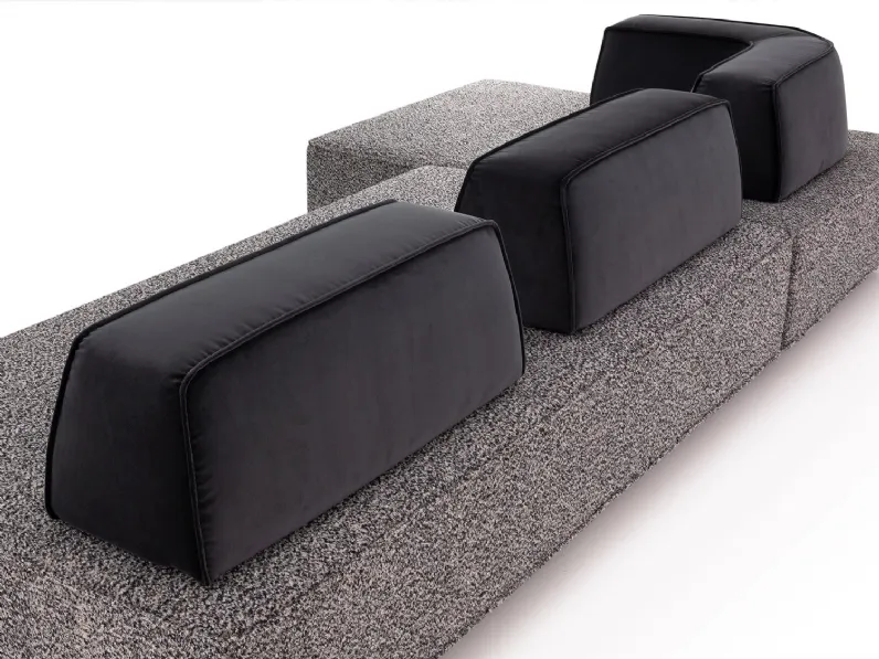Divano Angolare modello Prisma outlet di Diotti.com a prezzi outlet