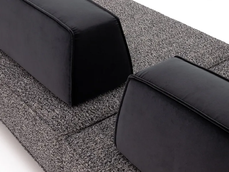 Divano Angolare modello Prisma outlet di Diotti.com a prezzi outlet