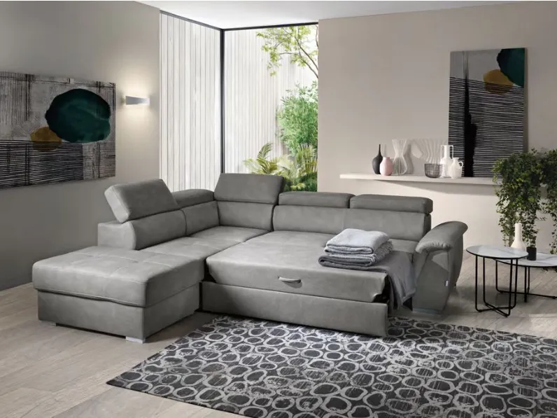Divano angolare Moon Artigianale PREZZI OUTLET