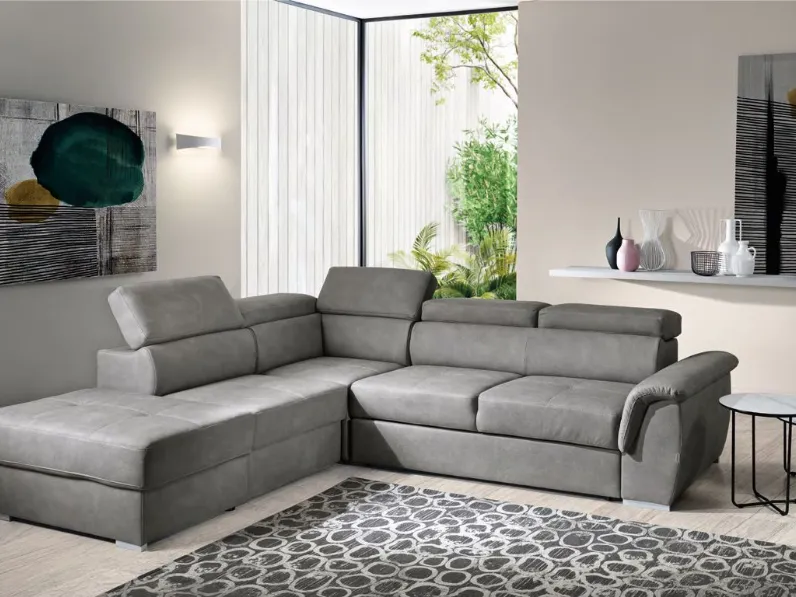 Divano angolare Moon Artigianale PREZZI OUTLET