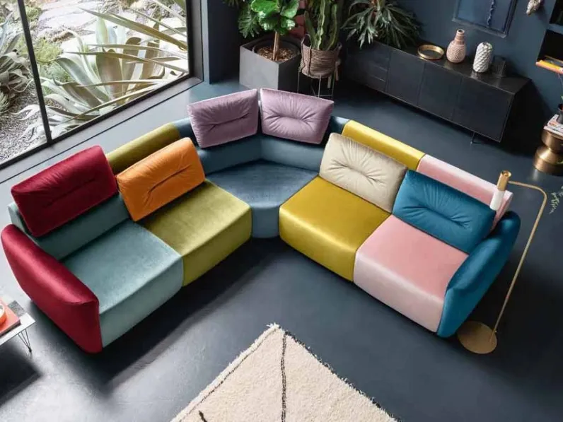 Divano da Grandi modello Murakami rainbow di Felis scontato