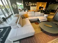 Divano angolare tessuto in poliuretano  S.b. salotti in Offerta Outlet