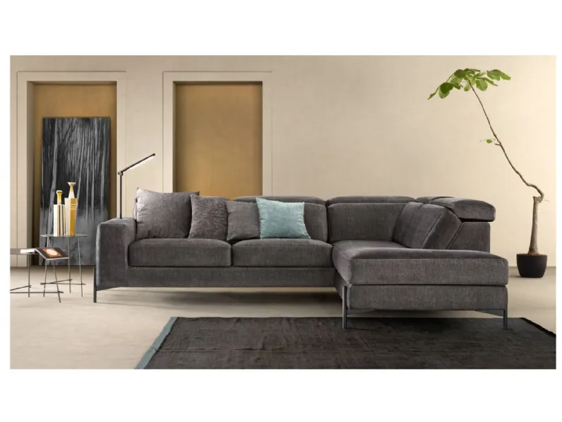 Divano Space fly in Tessuto sfoderabile  di Samoa scontato 35%