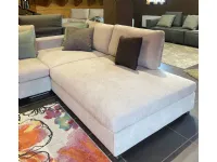Divano angolare tessuto in misto piuma  Flexstyle in Offerta Outlet