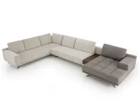 Divano Antibes outlet tessuto in poliuretano  Diotti.com in Offerta Outlet