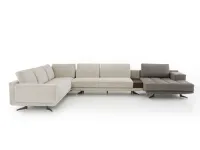 Divano Antibes outlet tessuto in poliuretano  Diotti.com in Offerta Outlet