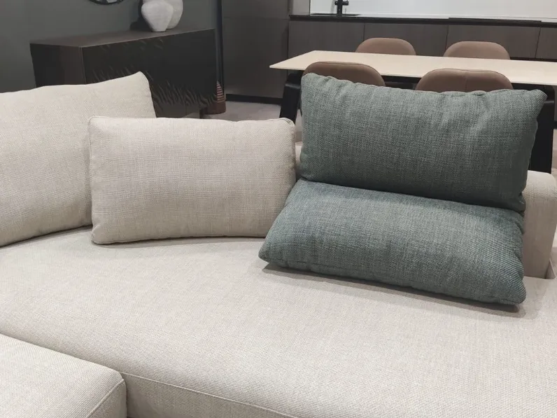 Divano design tessuto Ares di Samoa con sconto del - 40%