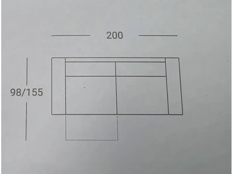 Divano Arvel 200 x 155 Excò: con uno SCONTO ESCLUSIVO del 22%