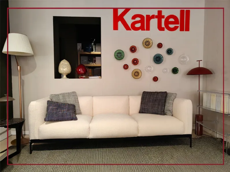 Divano Lineare Asia (cotone structure) Kartell ad un prezzo imperdibile