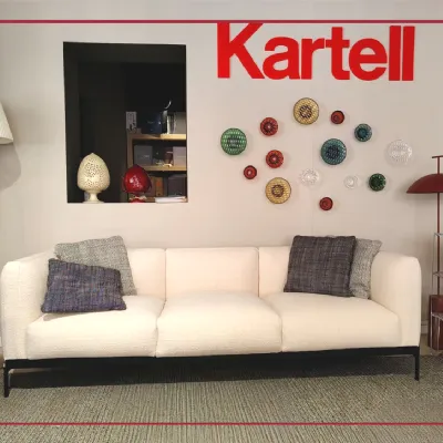 Divano Lineare Asia (cotone structure) Kartell ad un prezzo imperdibile
