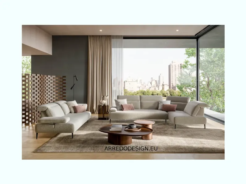 Divano Lineare Asso Le comfort in Offerta Outlet a 1404 Euro