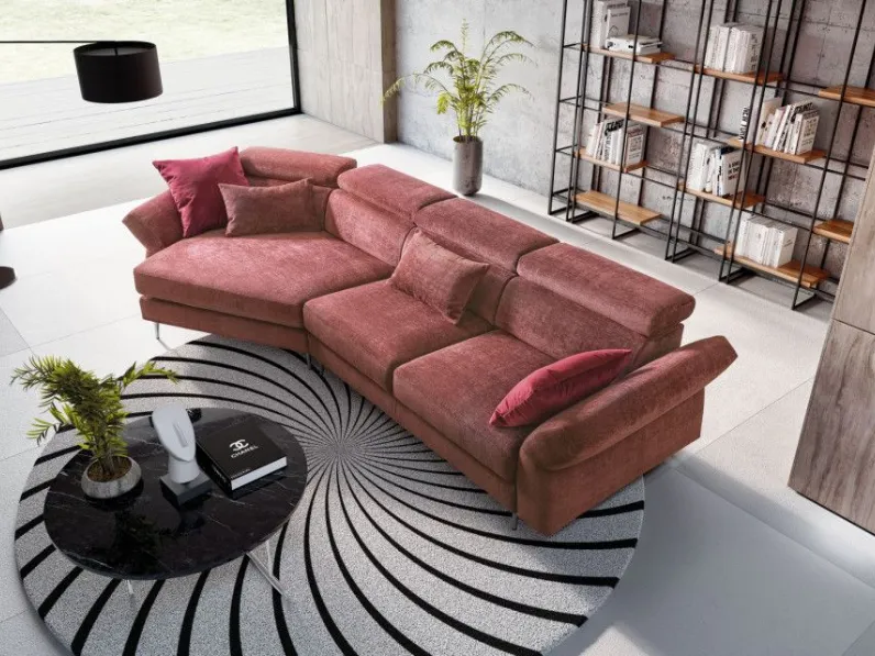 Divano con penisola Aurora Le comfort ad un prezzo conveniente