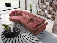 Divano Aurora in Tessuto Le comfort a prezzo ribassato