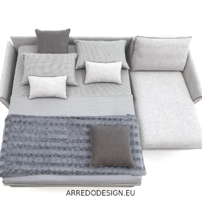 Divano Letto con penisola modello Bali di Le comfort in offerta