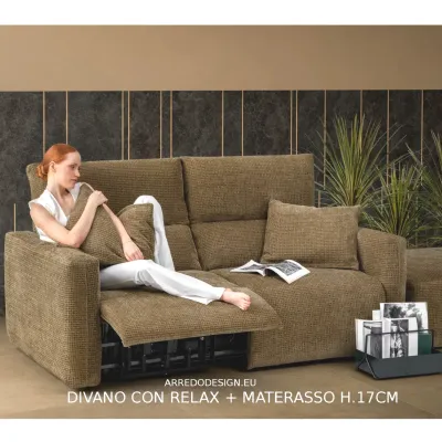 Divano Letto con penisola Bart Samoa in Offerta Outlet a 2100 Euro