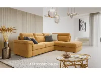 Divano Con penisola modello Bellargo di Le comfort con forte sconto