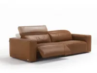 Divano in Pelle stile moderno modello Beverly scontato - 30%