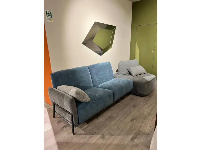 Divano in Microfibra stile design modello Blank scontato - 35%