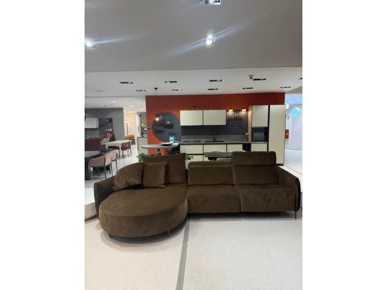 Divano design tessuto Bos� di Franco ferri con sconto del - 50%