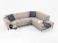 Divano Bradley tessuto in poliuretano  Gamma a prezzo scontato