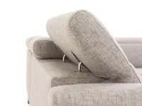 Divano Bradley tessuto in poliuretano  Gamma a prezzo scontato