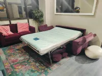 Divano Break letto in Microfibra Samoa a prezzo ribassato