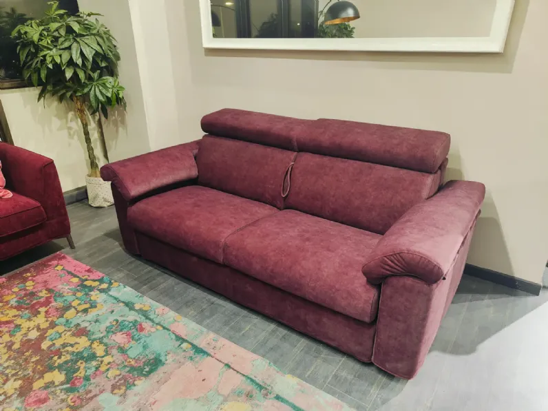 Divano Break letto in Microfibra Samoa a prezzo ribassato