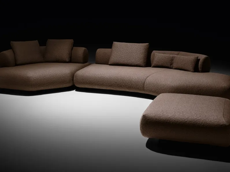 Divano Bri� tessuto in poliuretano  Twils a prezzo scontato