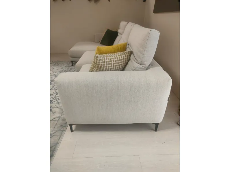 Divano Capri tessuto in misto piuma  Rosini in Offerta Outlet