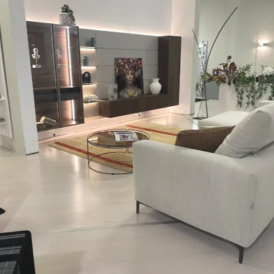 Divano Capri tessuto in misto piuma  Rosini a prezzo scontato