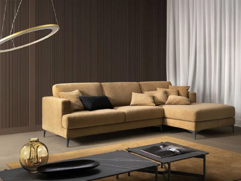 Divano Con penisola Cherry Samoa in Offerta Outlet a 1490