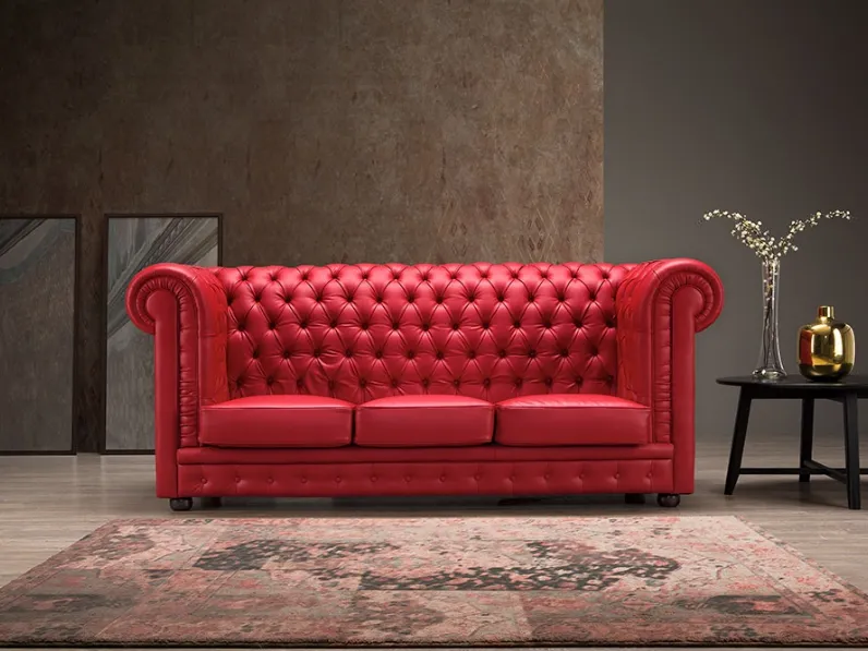 Divano Chesterfield Artigianale in Offerta Outlet