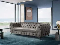 Lineare Divano chesterfield elegant Artigianale a PREZZO OUTLET scontato del 31%