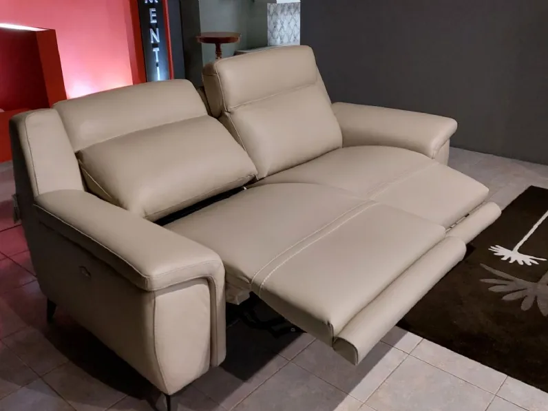 Divano relax Stefy 3b salotti in Pelle a 2400€