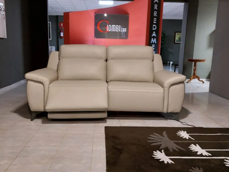 Divano relax Stefy 3b salotti in Pelle a 2400€