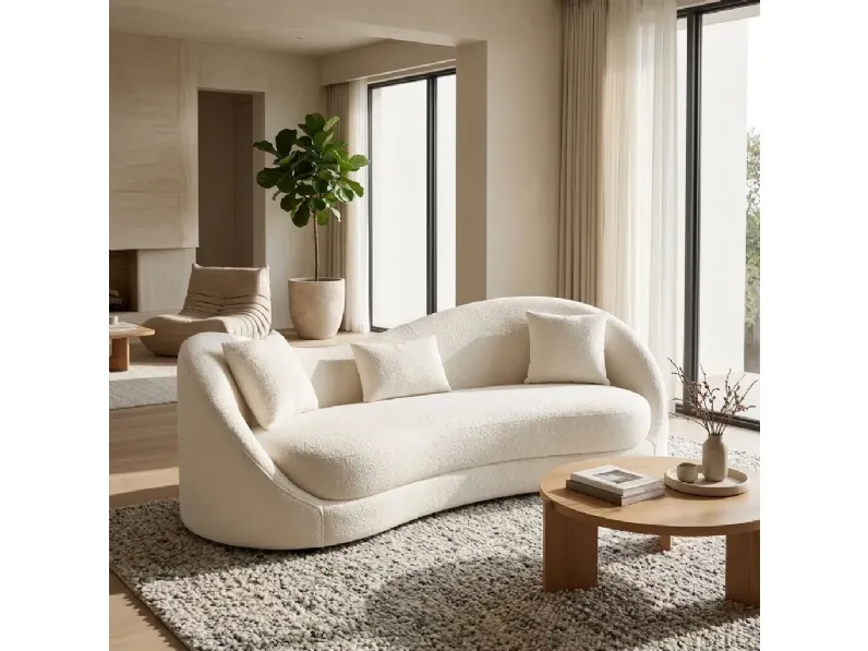 Divano Collezione esclusiva Boucle designe  PREZZI OUTLET sconto 50%