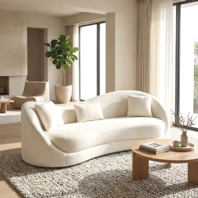 Divano Collezione esclusiva Boucle designe  PREZZI OUTLET sconto 50%