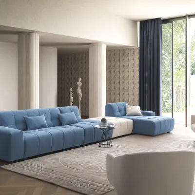 Divano Collins in Tessuto Le comfort a prezzo ribassato