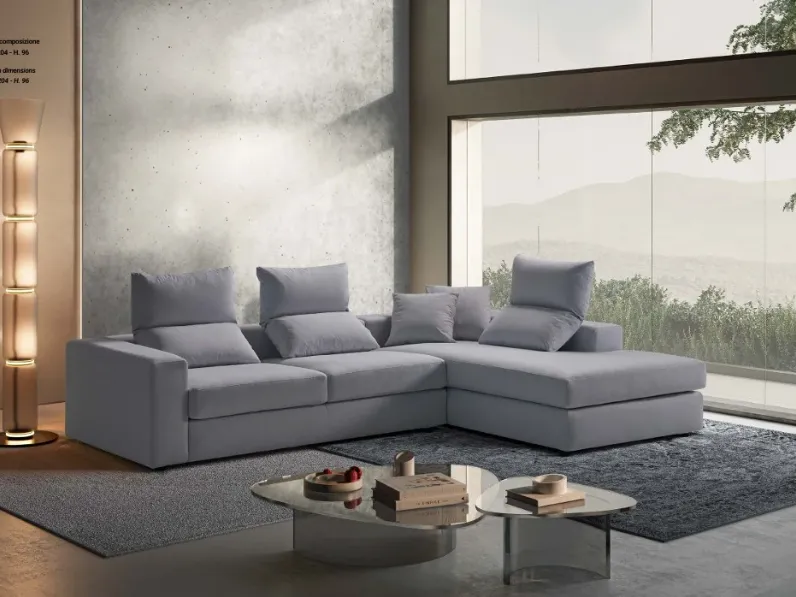 Divano Con penisola Ace 295 x 204 Exc� ad un prezzo conveniente