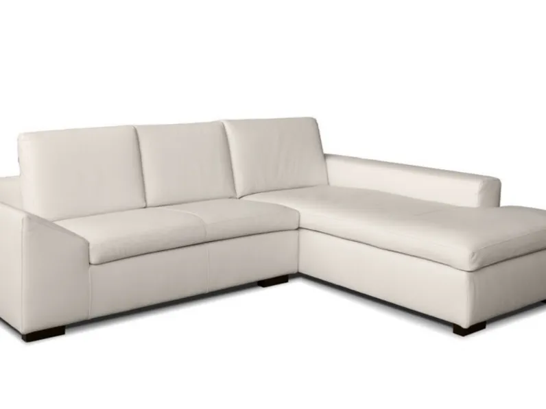 Divano con penisola Alabama Morbidline salotti in Offerta Outlet a soli 2300