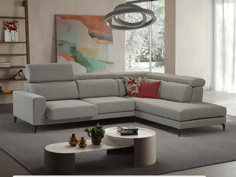 Divano in Tessuto stile moderno modello Amy 287 x 224 scontato - 22%