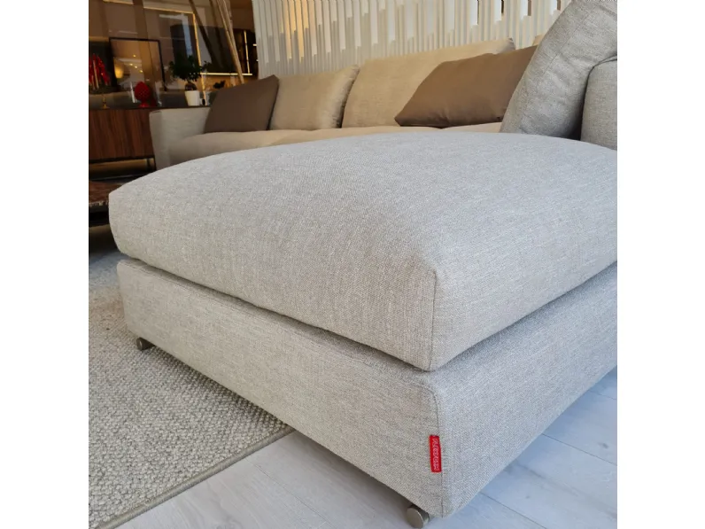 Divano con penisola Asolo Flexform OFFERTA OUTLET
