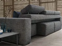 Divano Best in Tessuto sfoderabile  di Samoa scontato 35%