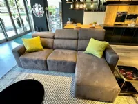 Divano con penisola Best Samoa in Tessuto a 1790�