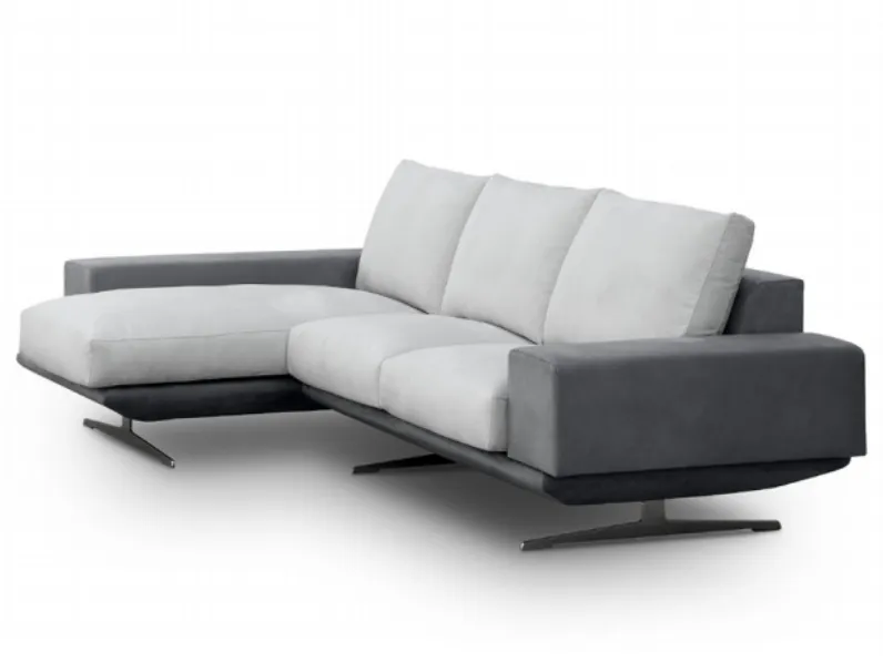 Divano Campione 2 di Morbidline salotti in stile moderno in Offerta Outlet